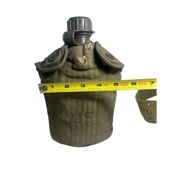 Vintage US Military Canteen With Cover 1957 & Strap M-191C *READ - Picture 3 of 11